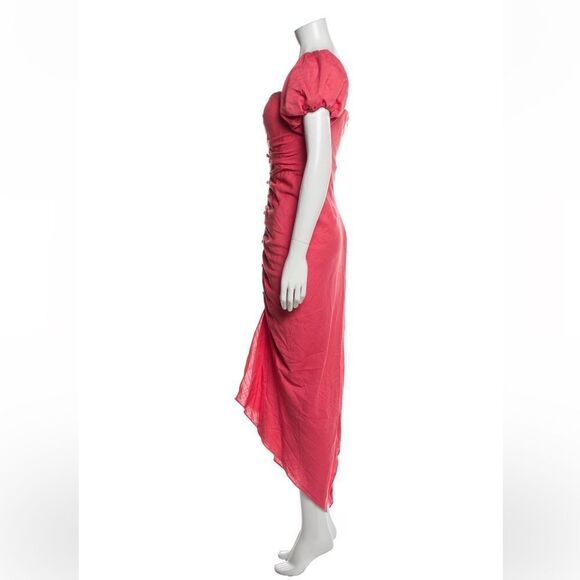 RONNY KOBO LINEN BLEND
STEVIE DRESS IN PETAL PINK SIZE MEDIUM NWT - Picture 4 of 8